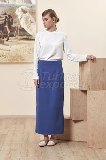 Pencil Jupe 4511 Indigo