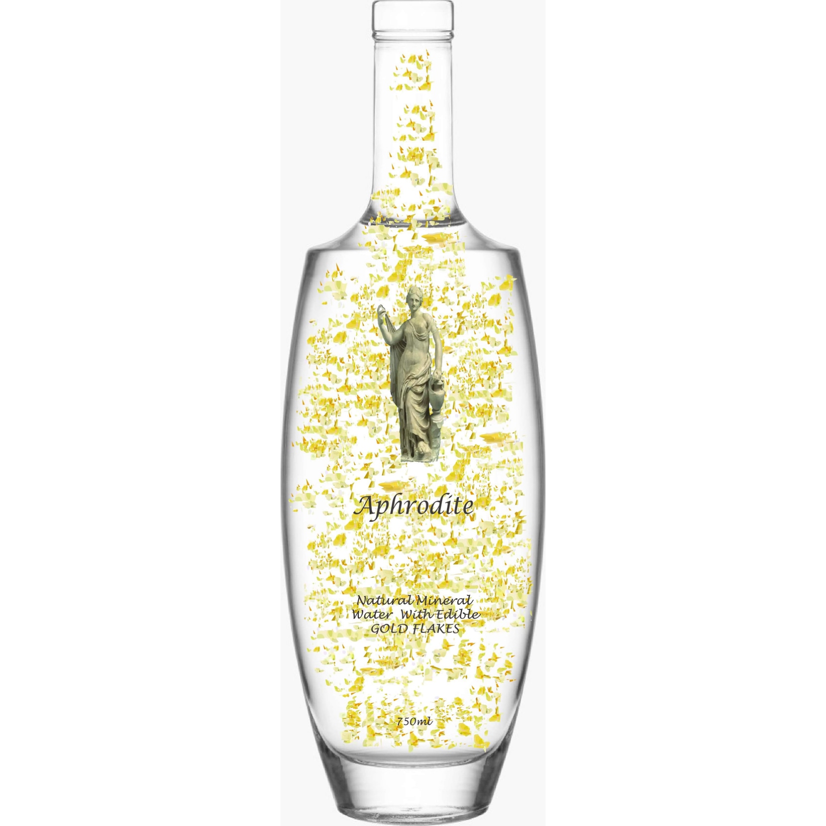 Natural Mineral Water with 24K gold flakes