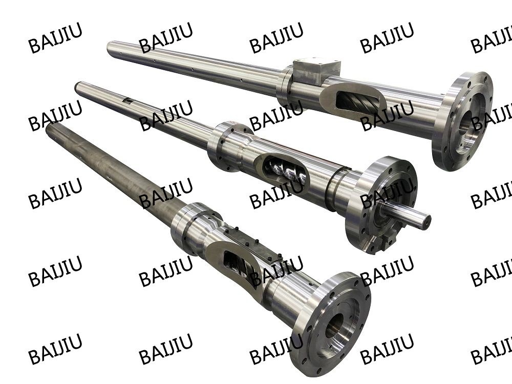 Extruder single screw barrel