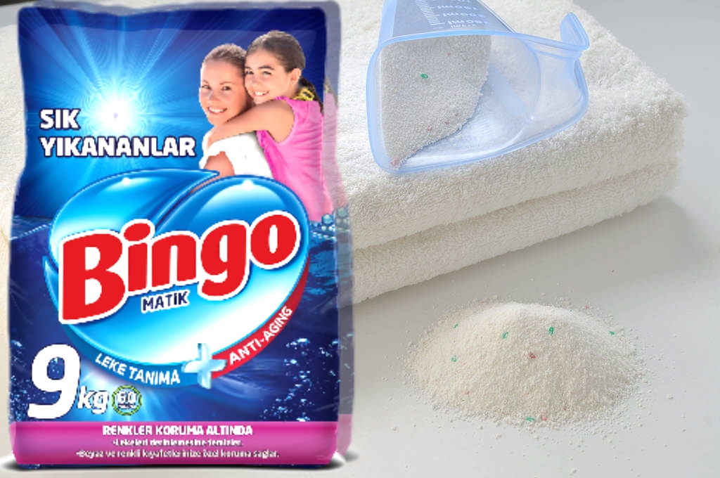 Bingo Matik Detergente em Pó Lavado Frequentemente 10 kg