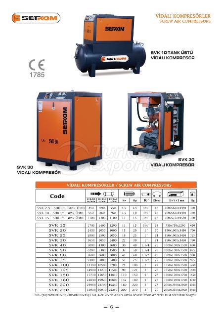 Setkom Screw Air Compressors