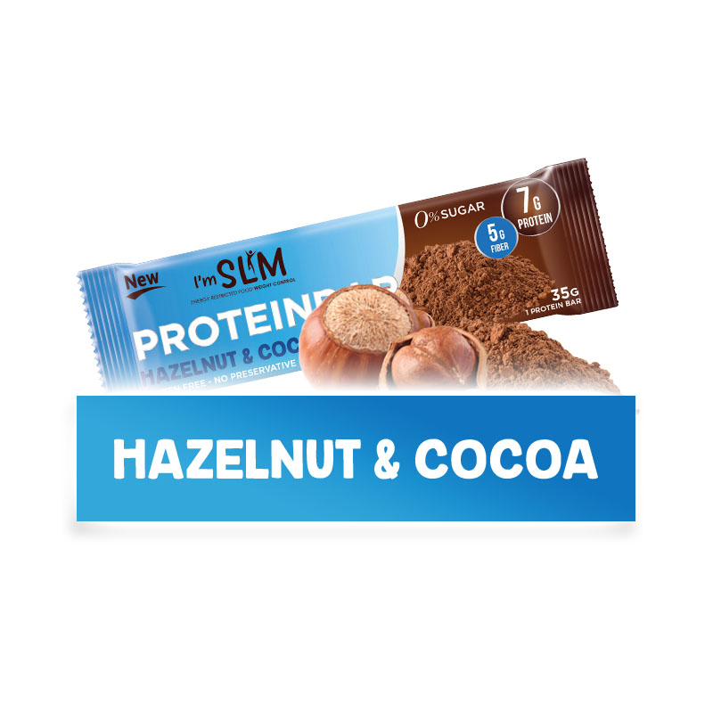 PROTEIN BAR ( HAZELNUT & COCOA )