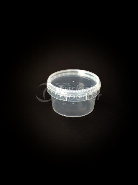 280 ml Round Plastic Box