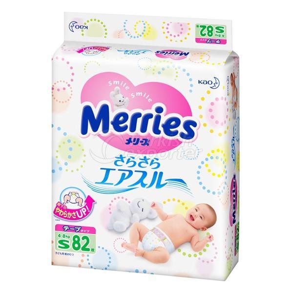 Merries baby diapers made in Japan