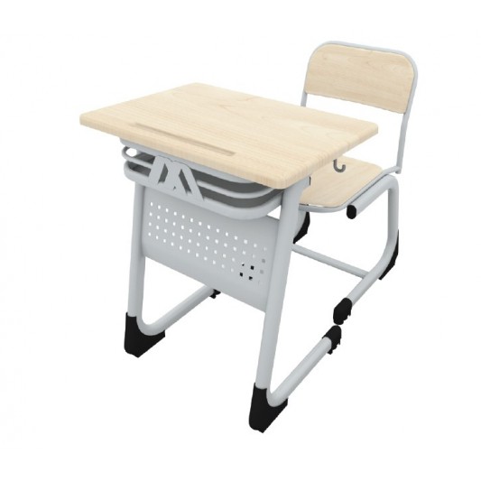 Single Classic Werzalit School Desk