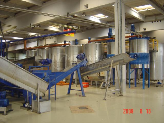 Hélice de separación del separador de PVC