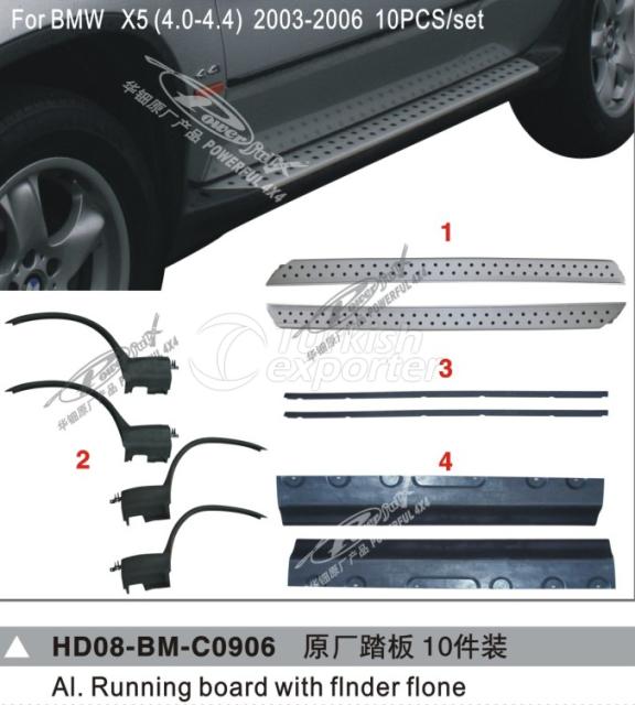 BMW X5(E70) Al. Running Board