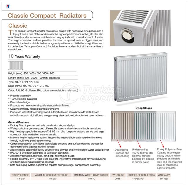 Steel Panel Radiator Classic