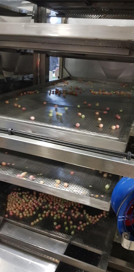 Lignes de production de bonbons durs