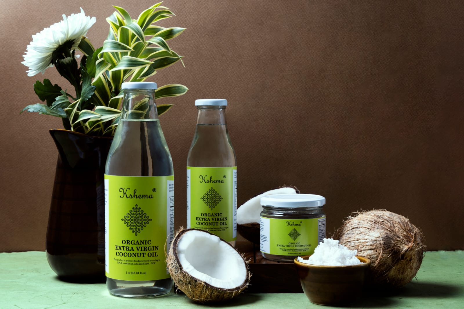 Kshema Organic Virgin Coconut Oil