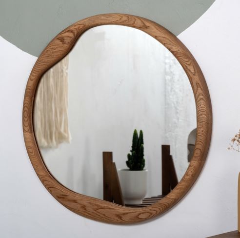 Miroir en chêne blanc