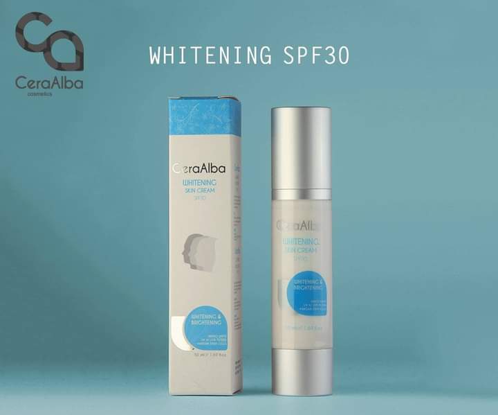 CERAALBA ОТБЕЛИВАЮЩИЙ КРЕМ ДЛЯ КОЖИ SPF30