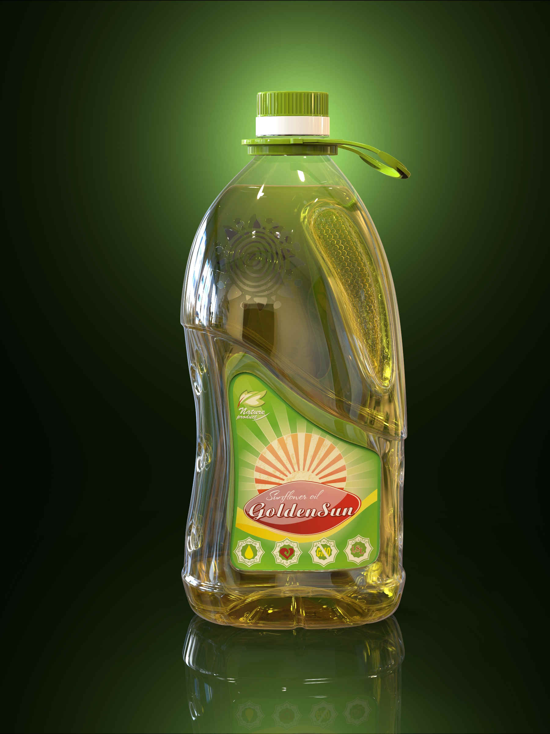 Cooking oil 1.8L Bottle 