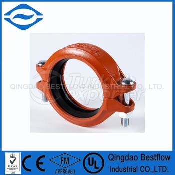 ductile iron grooved pipe fitting