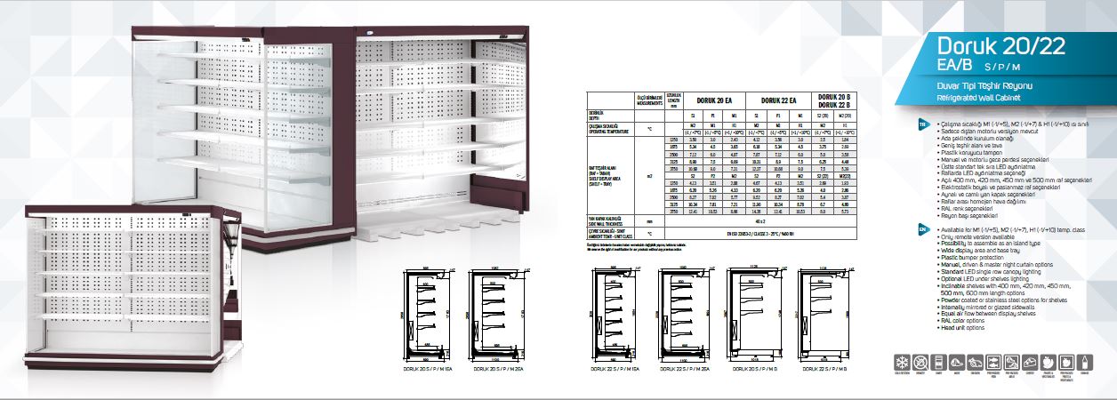 Doruk - Refrigerated Wall Cabinet