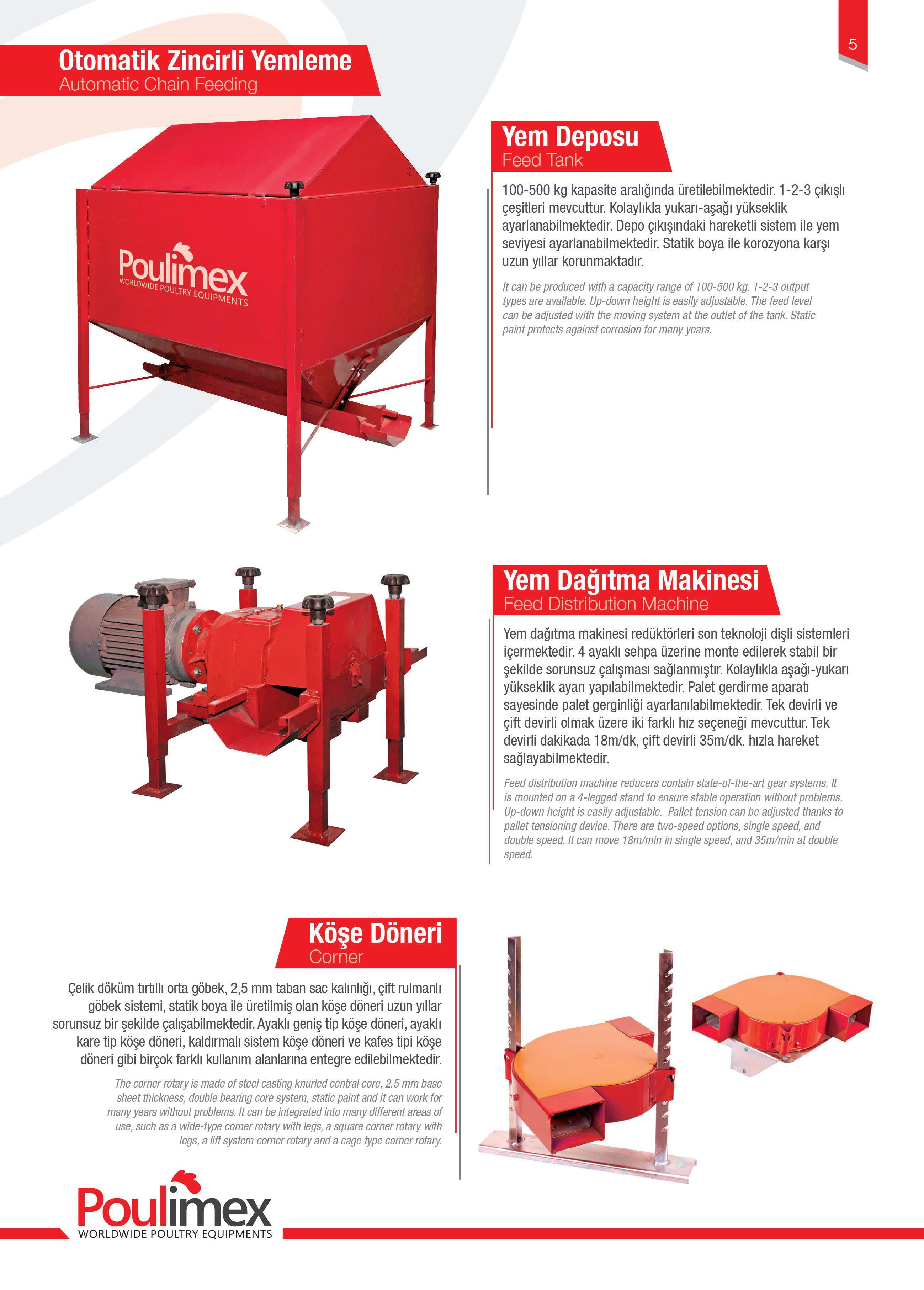 Chain Feeding Without Lift