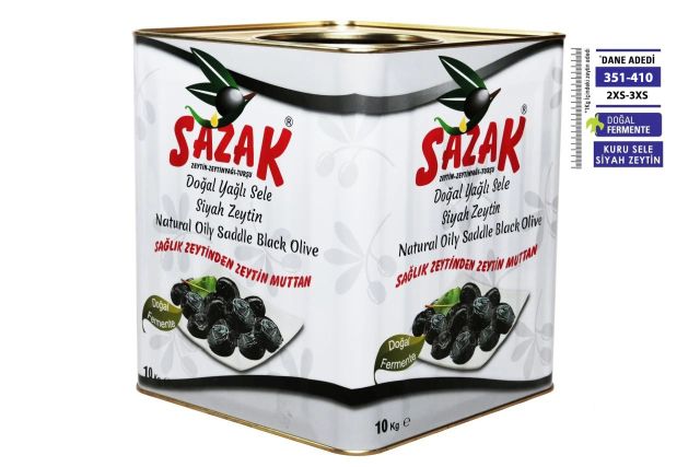 Huile d'olive noire Sele Type 10 kg 351-410