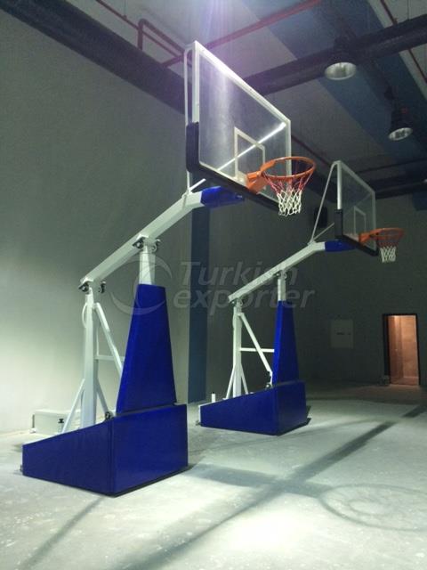 basketbol potası hidrolik seyyar