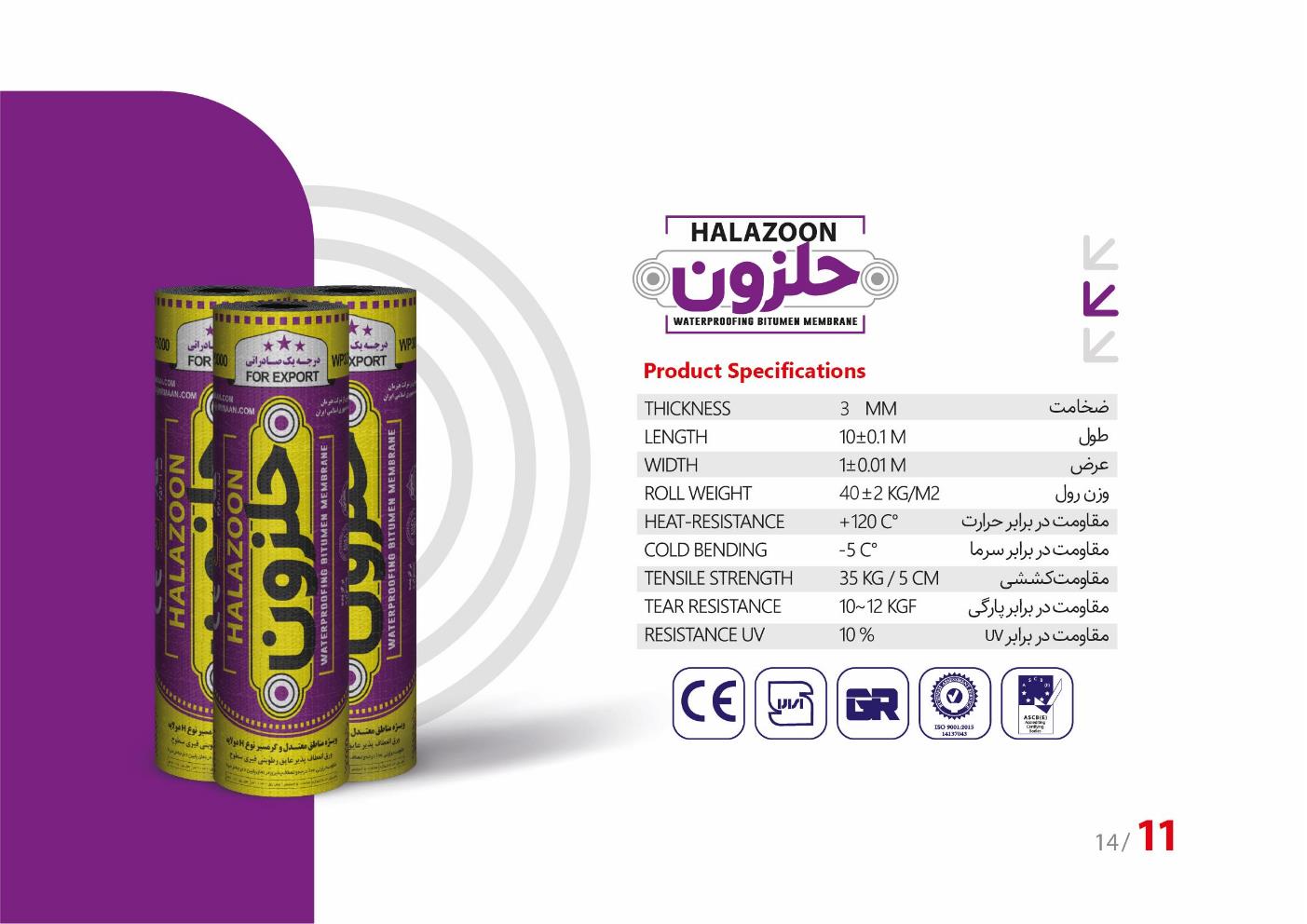 Halazoon Waterproofing Membrane