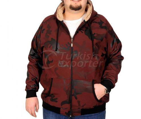 Big-Tall Mens Zippered Hoodie 18526