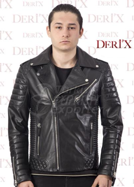 Black Leather Motorcycle Jacket