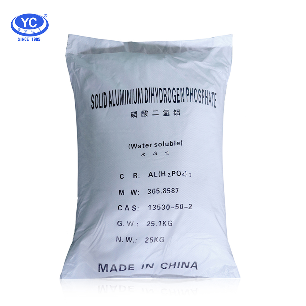 Aluminum monophosphate, high alumina brick binder